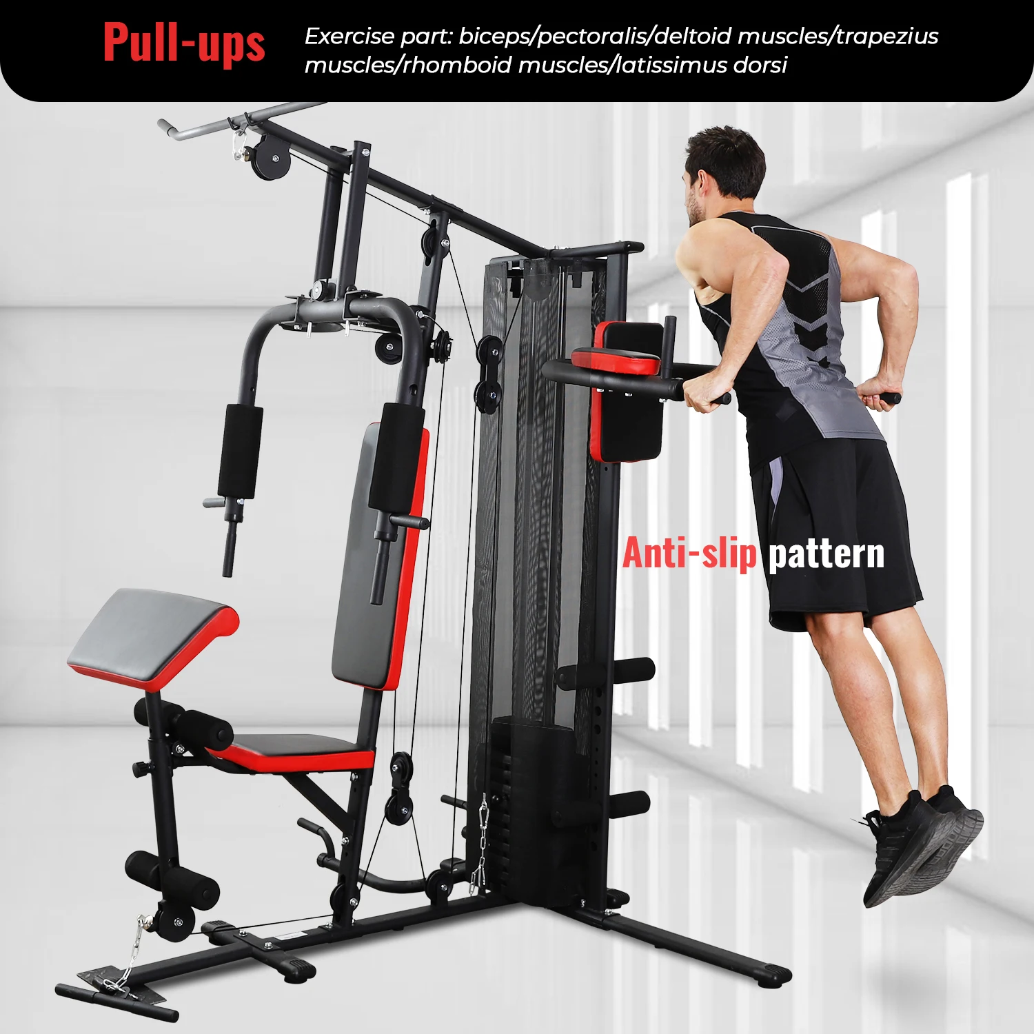 Многофункциональный домашний тренажерный зал спортивный тренажер фитнес сила