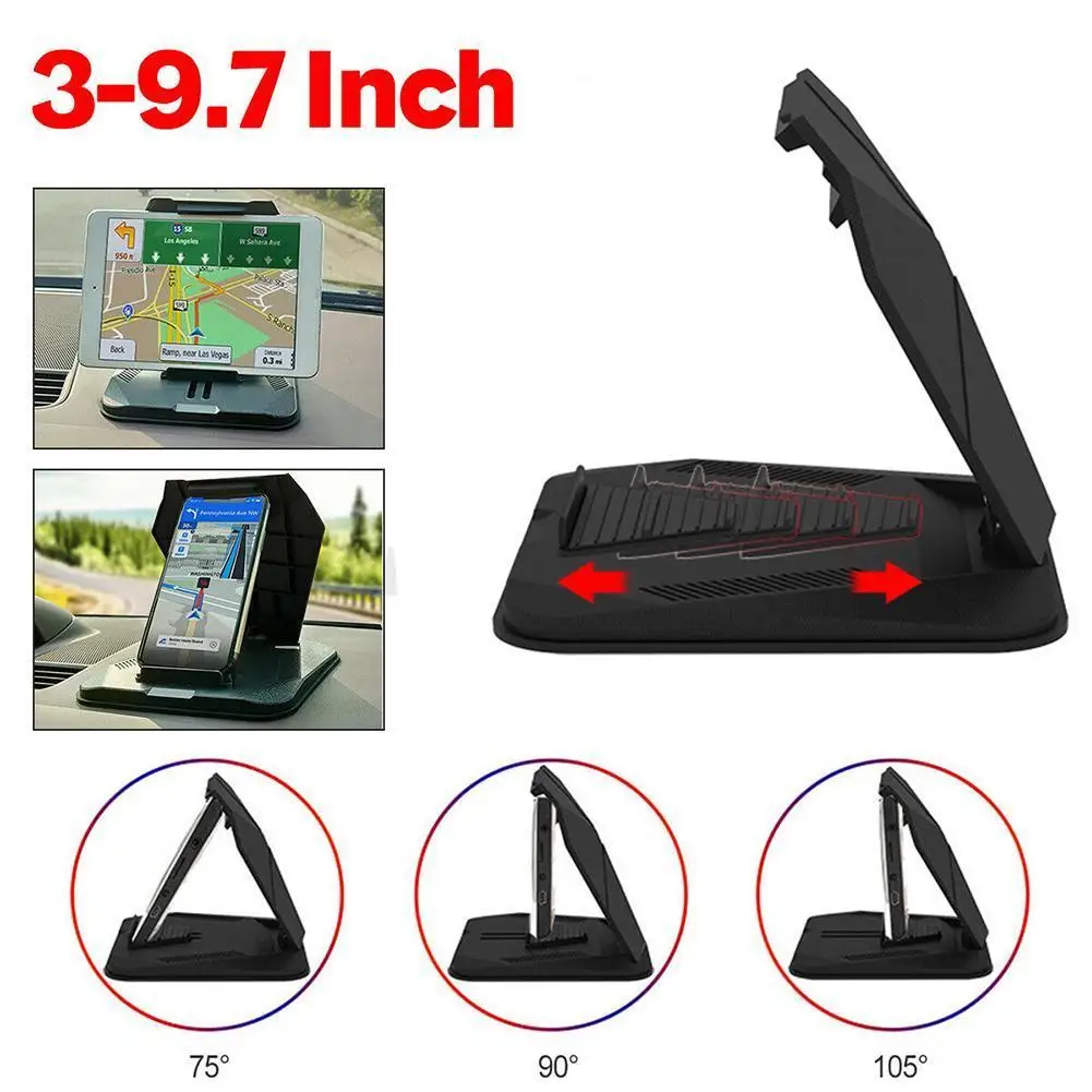 

Cars Dashboard Cell Phone Holder Car Anti-Slip GPS Mount Cradle Dock Mounting Flat Panel Navigator Support Mobile Phone Holders
