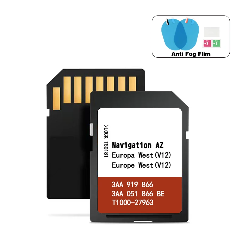 RNS315 SD V12 2020-2021 карта Западной Европы новая Оригинальная GPS для Volkswagen - купить по