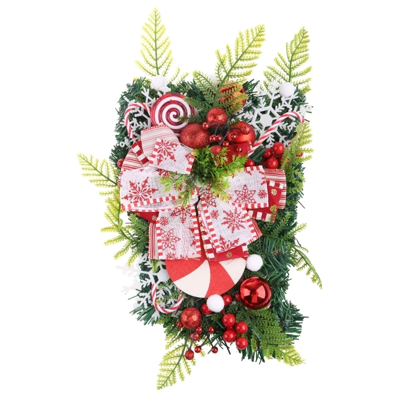 

Decorative Christmas Wreaths Front Door Holiday Festival Door Wall Decorations