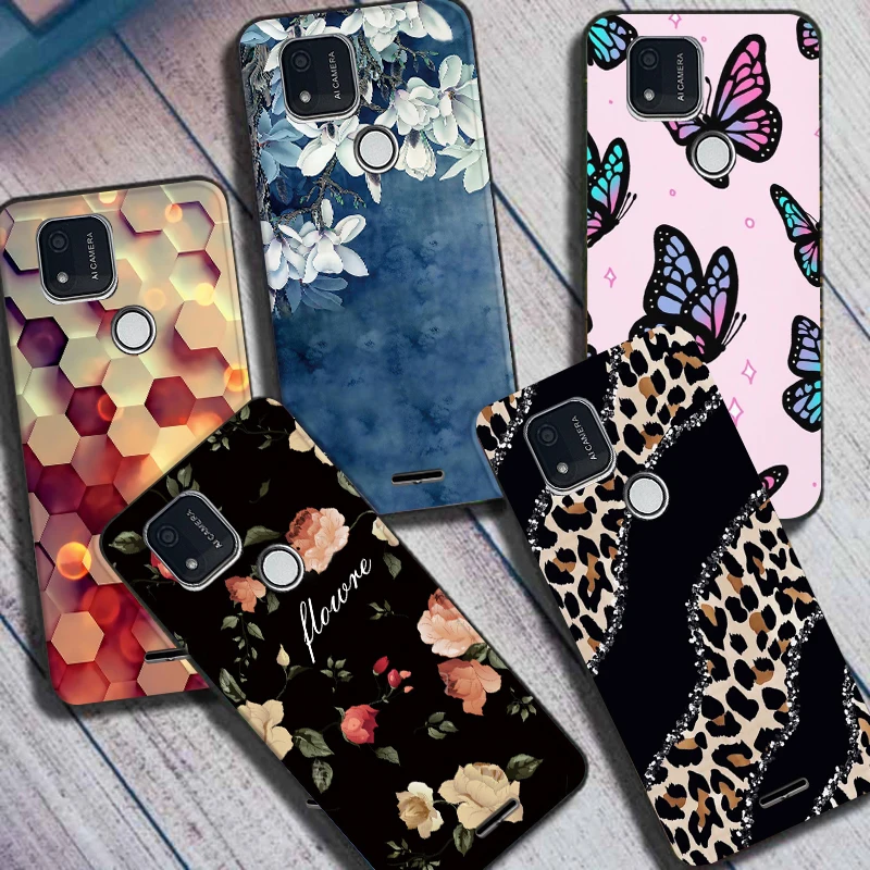 Мягкая задняя крышка для телефона с рисунком чехол для телефона For Sense TW102, защитные чехлы-бамперы