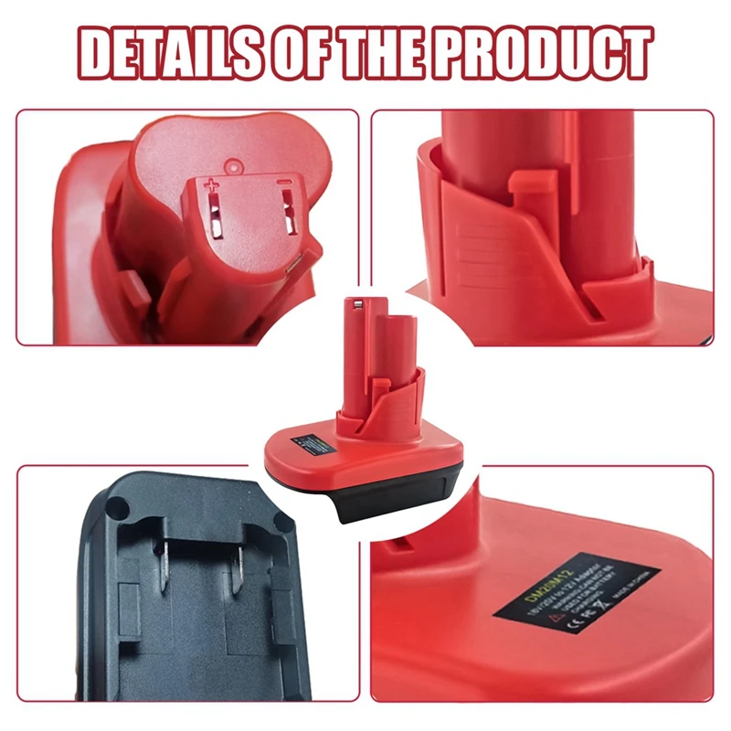 Адаптер аккумулятора DM20M12 для Dewalt 20 в 18 M18