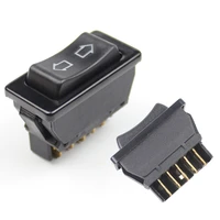 car tools auto power switchs window regulator auto replacement parts 5 pins blue light dc 12v plastic universal