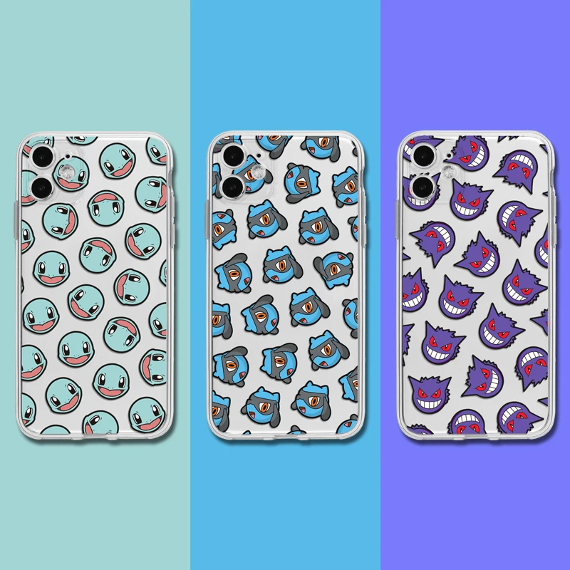 

Pokemon Pikachu Cartoon Phone Case For IPhone 11 12 Pro MAX 8 Plus XS XR XS Max 13 Pro 7 8 6S Cute Cartoon Silicone Case Gift