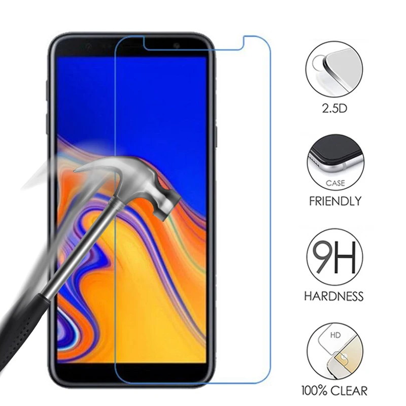 

Tempered Glass For Samsung Galaxy A7 A5 A6 A8 Plus J4 J6 J8 2018 9H Screen Protector For Samsung S7 S6 Note 3 5 Glass Film