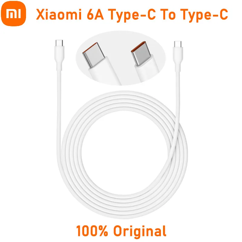 Кабель для передачи данных Xiaomi 6A Type-C на