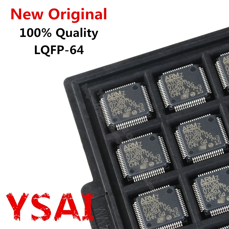 100% Оригинальный Новый чипсет STM8L STM8L052R8T6 STM8L152R8T6 STM8S STM8S207R8T6 STM8S207RBT6 STM32F STM32F100R8T6B STM32F100RBT6B IC