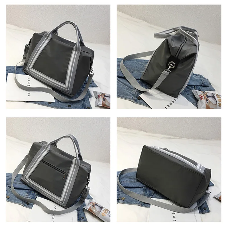 Travel Bag Tote Bag Shoe Bags for Travel Pink Travel Bag Luggage Bag Wet and Dry Separation Bag Fitness Sports Bag Yoga Bag