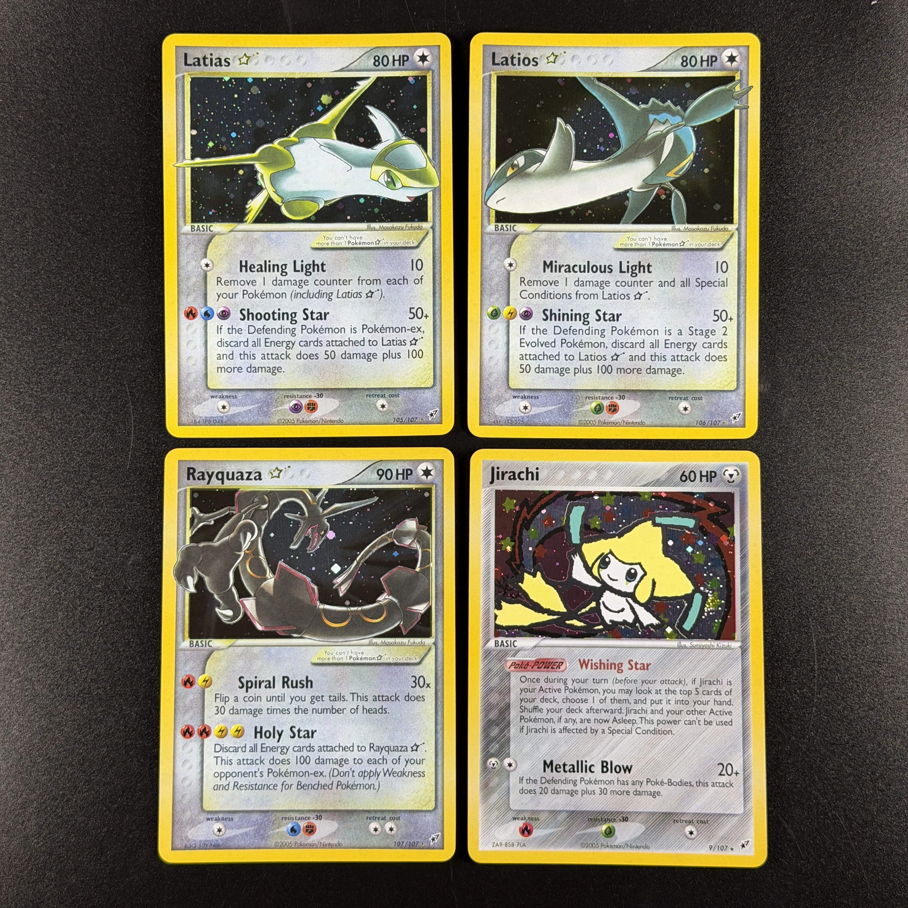 Фото Набор голографических карт PTCG Pocket Whole Box: DP Vintage LV.X и Gold Star Holo Set, Легендарная коллекция (прокси-карты) №4