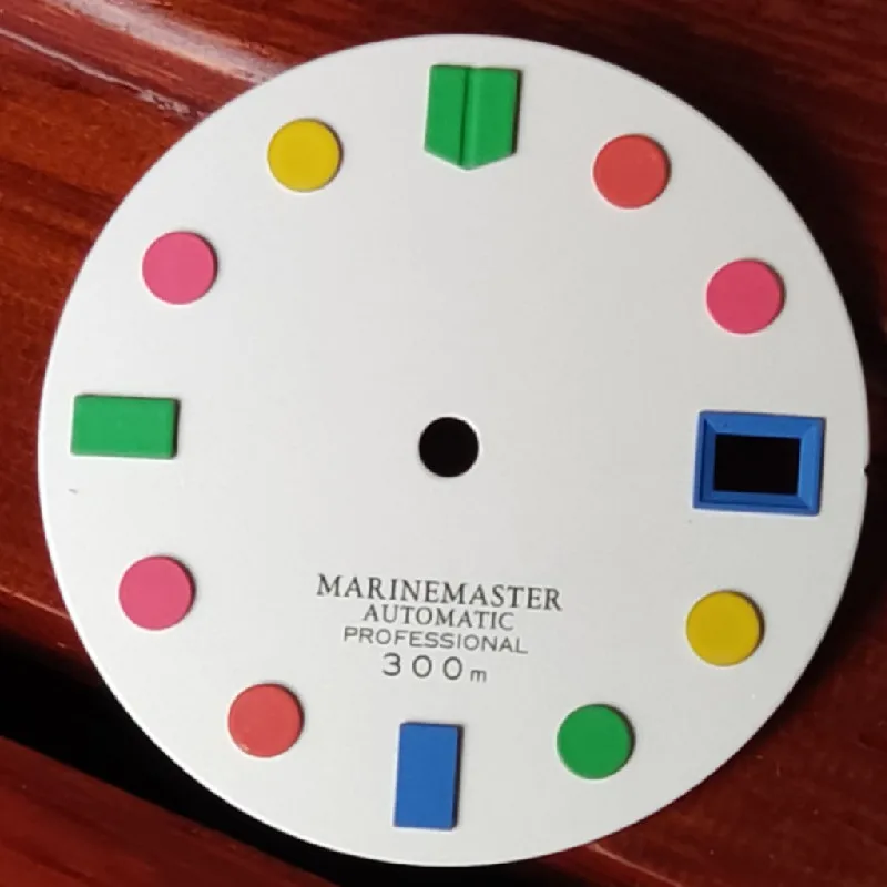 28.5mm watch dial White dial for NH35A/NH36 movement Watch Accessories watch dial