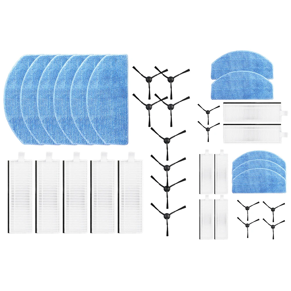 Достайте превосходные результаты очистки со сменным фильтром боковой щетки и