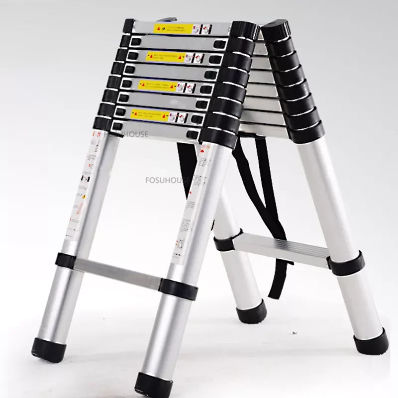 

Modern Aluminum Alloy Step Ladders For Multifunction Portable Lift Household Folding Ladder Home Furniture Telescopic Ladders
