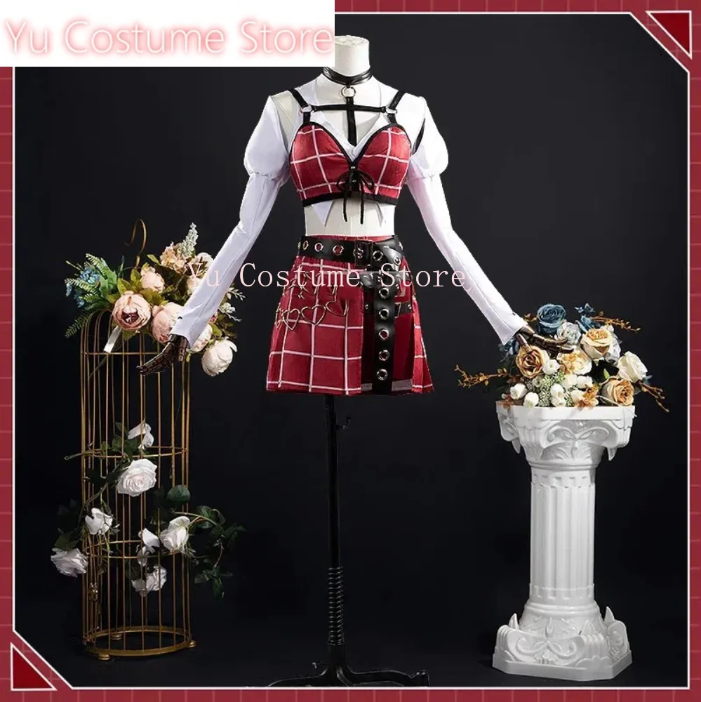 Yu костюм Kuzuha knkn Kanae косплей Vtuber прекрасная униформа платье Хэллоуин наряд для