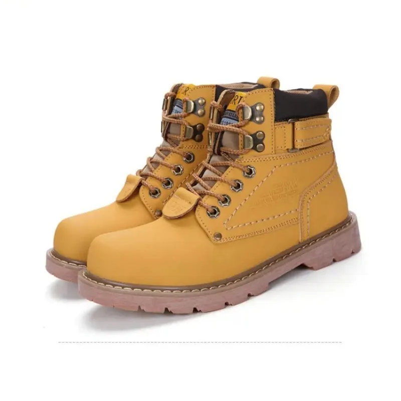 

Benboy Mens Outdoors Sports Fashion Boots Antiskid Wear-resisting Hiking Boots Waterproof Winter Cotton addition Men and Women