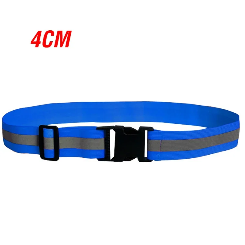 

Эластичные светоотражающие ремни для бега, велоспорта, спорта, видимого ночного защитного снаряжения для детей, мужчин и женщин, регулируемый светоотражающий ремень на талии