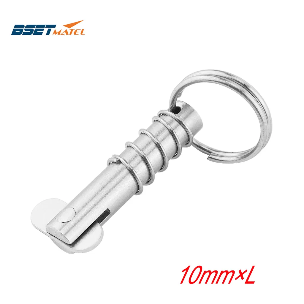 

10mm Marine grade stainless steel 316 Boat Quick Release Pin Marine Hardware Deck Hinge Replacement Accessories