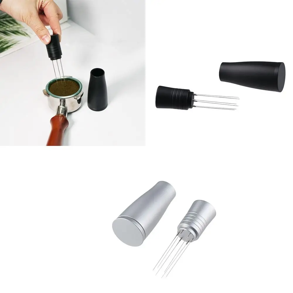 

Сменные иглы, распределительный инструмент для эспрессо, ручка из алюминиевого сплава, мешалка для кофе эспрессо, металлический распределительный инструмент