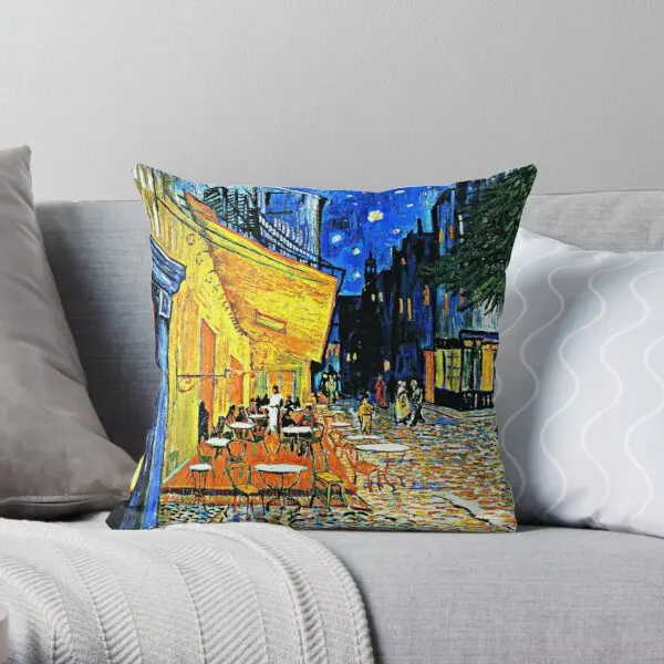 

Наволочка для подушки с принтом Ван Гога, кафе, террасы, места ДУ, форума, Мягкая Наволочка для кровати, комфортные подушки в комплект не вход...