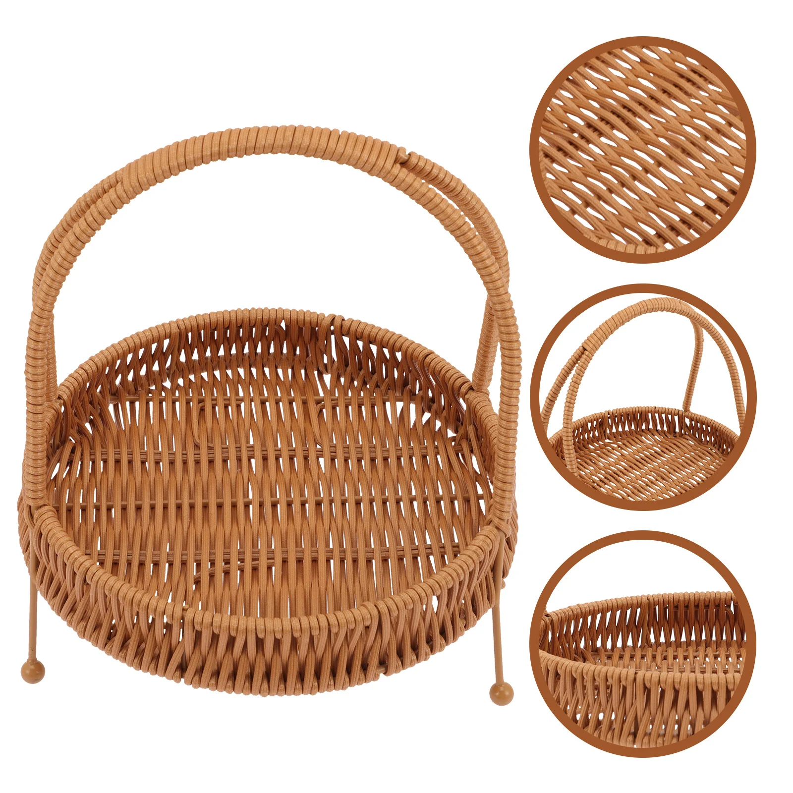 

Rattan Bread Basket Fruit Basket Sieve Baskets Rattan Fruit Basket Woven Bread Basket Wicker Storage Basket