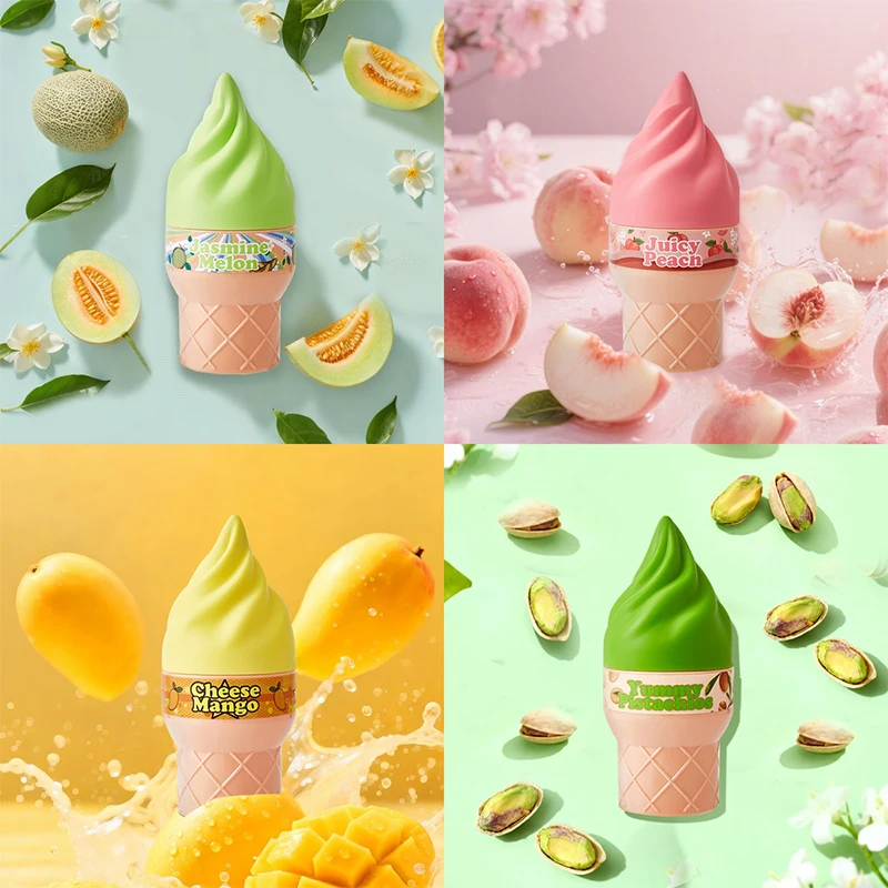 Фото Бестселлер: парфюмированный спрей для тела с ароматом мороженого, женский парфюм с ароматом мороженого, 100 мл, стойкий аромат, спрей для тела. №3