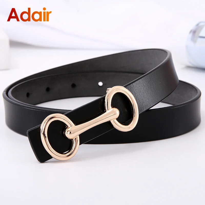 

Luxury Belt Solid Color Belts for Women Girls Waistband for Jeans Dress Casual High Quality Cowskin Leather Waist Strap LB2235