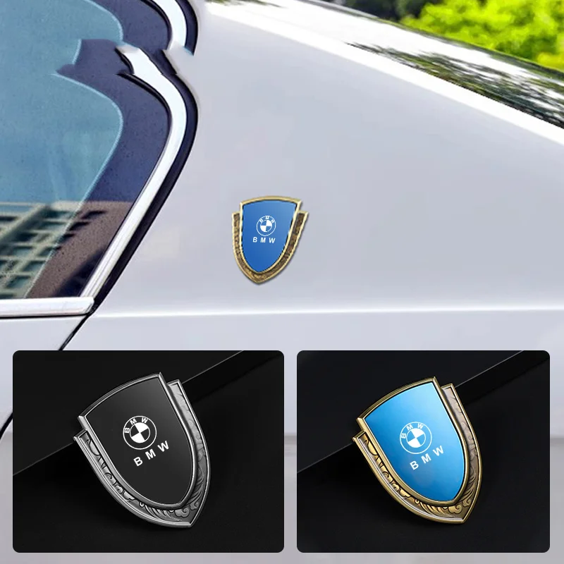 3D автомобильная наклейка с металлическим знаком декоративная гальваническая