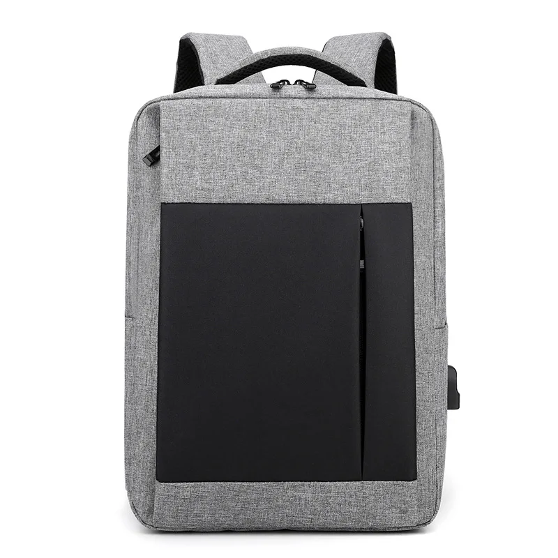 

Men's Backpack Commuter Simple Business Travel Large-capacity Storage Bag Student Schoolbag Oxford Cloth Backpack for Men Bags