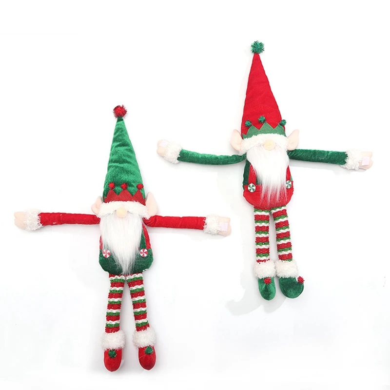 

Christmas Dwarf Ornament Elves Curtain Holder Christmas Curtain Hug Cartoon Curtain Button Home Decoration