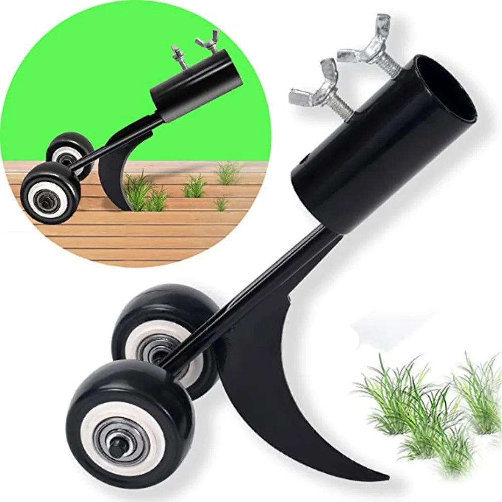 

Weed Snatcher Standing weeding tool for garden patio Backyard lawn sidewalk driveway Weed gap weeding tool with wheels and poles
