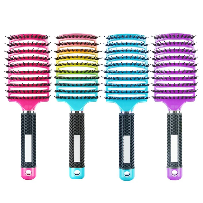 

Curved Big Bend Comb, Salon Hair Dressing Tool Fashion Curved Hair Comb Curved Anti-static Comb Hair Brush