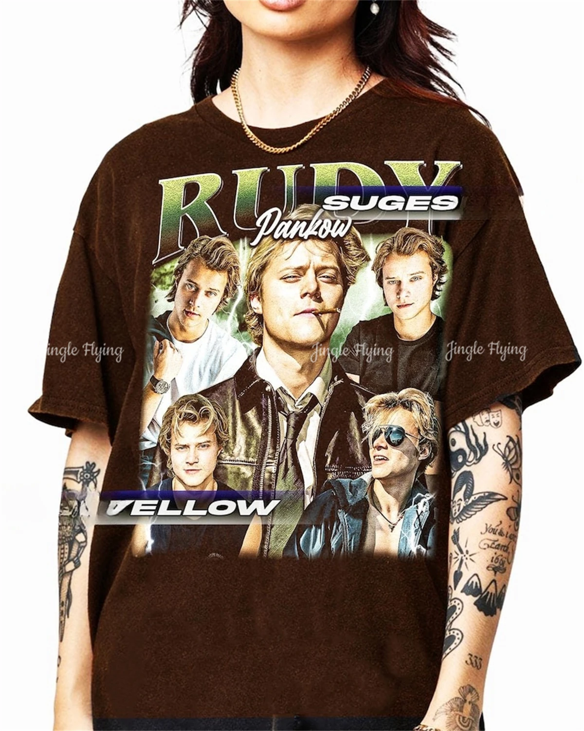 Рубашка Rudy Pankow футболка с фильмом подарок для женщин и мужчин