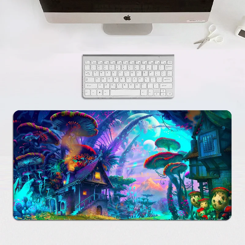 XXL Enchanted Forest Fantasy Большой коврик для мыши 40x90 см Настольный ноутбук Мини-ПК Планшет