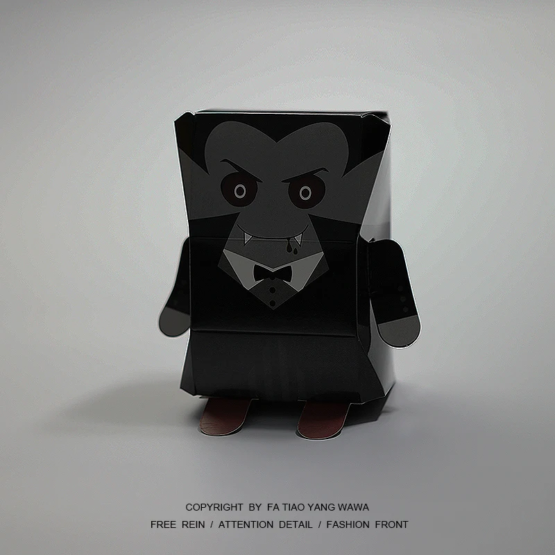 I'm bored and I have a vampire to decorate it! The carton