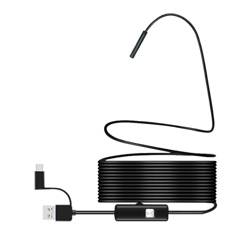 

7 мм три в одном многофункциональный эндоскоп с высокой четкостью для компьютера