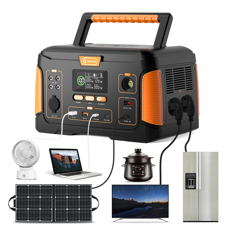 

Charging & Power Stations Flashfish Multifunction EU Plug 1000w Best Rated Solar Shenzhen Portable Power Station for Camping