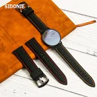 Ремешок для часов из фтористого каучука, высококачественный Воздухопроницаемый Водонепроницаемый браслет для каждого бренда, 20 мм 22 мм 24 мм