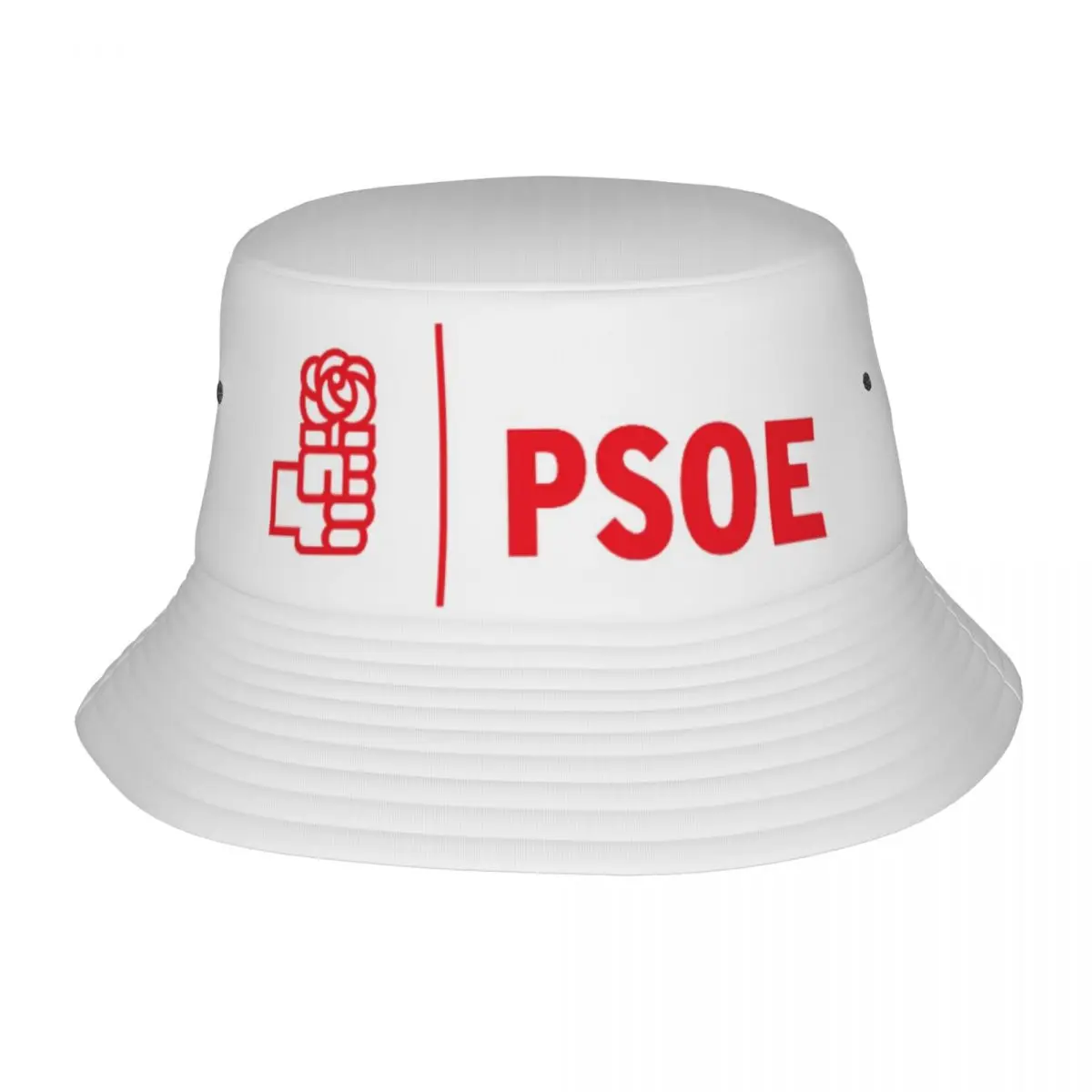 Политическая панама Psoe с логотипом для вечеринки Гавайские рыбацкие шапки