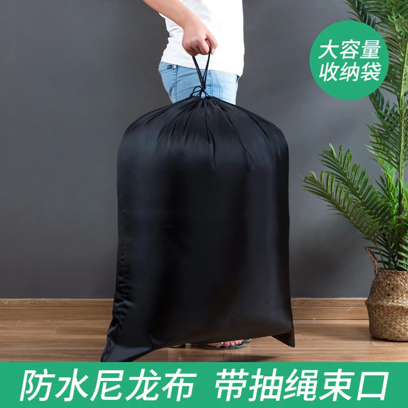 

Super Large Capacity Waterproof Storage Bags with Drawstring Sturdy Home Organize Big Size Grocery Dust Bag
