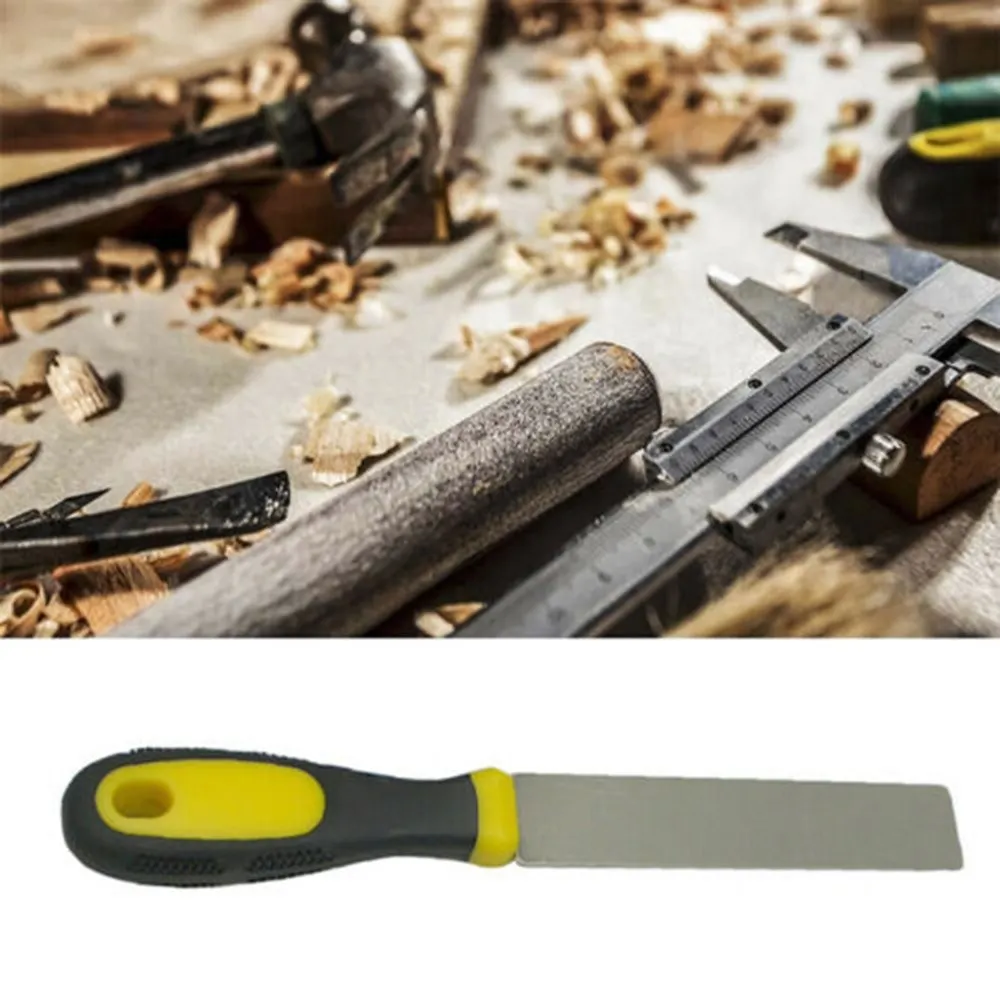 

Double Side Diamond Sharpener Whetstone Chisel/Blade Sharpening Pocket Stone