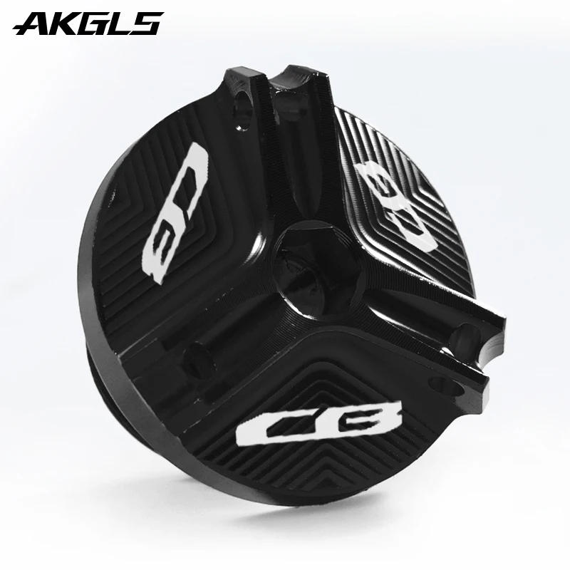 Фото Для Honda CB650R CB400 CB500X CB500F CB300R CB190R CB650F CB1000R CB1100 масляная крышка двигателя болт топливный наполнитель крышка Защитные детали №4