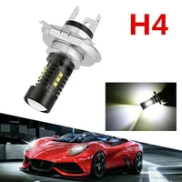 2pcs h4 led lamps h7 auto fog lights drl headlight high low beam bulbs 60w 6000k 12v 6sdm chips h9 h16 h8 h11 car down light