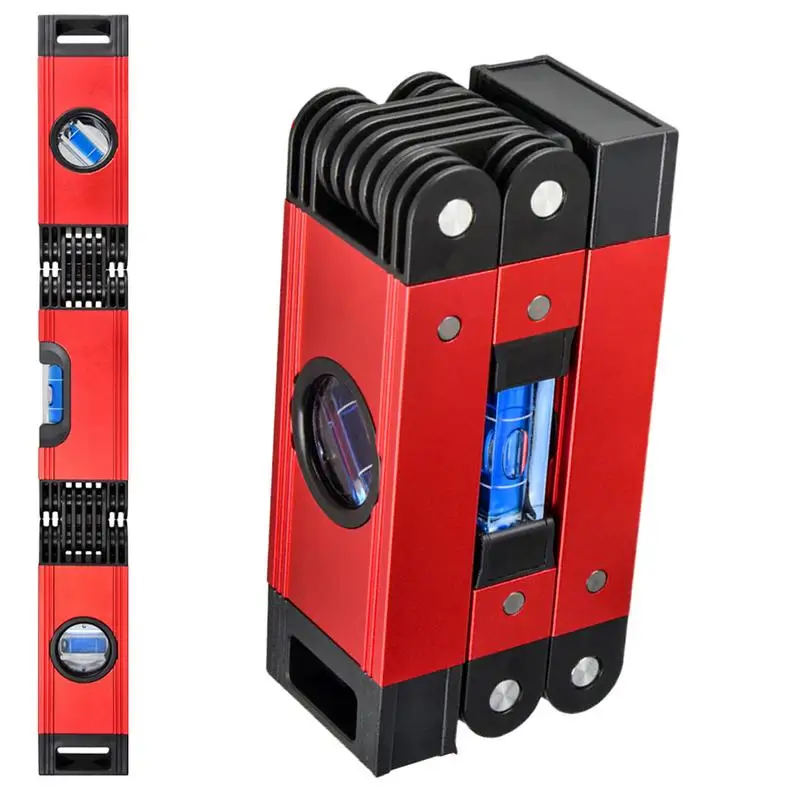 Складной уровень из алюминиевого сплава магнитный складной портативный нивелир