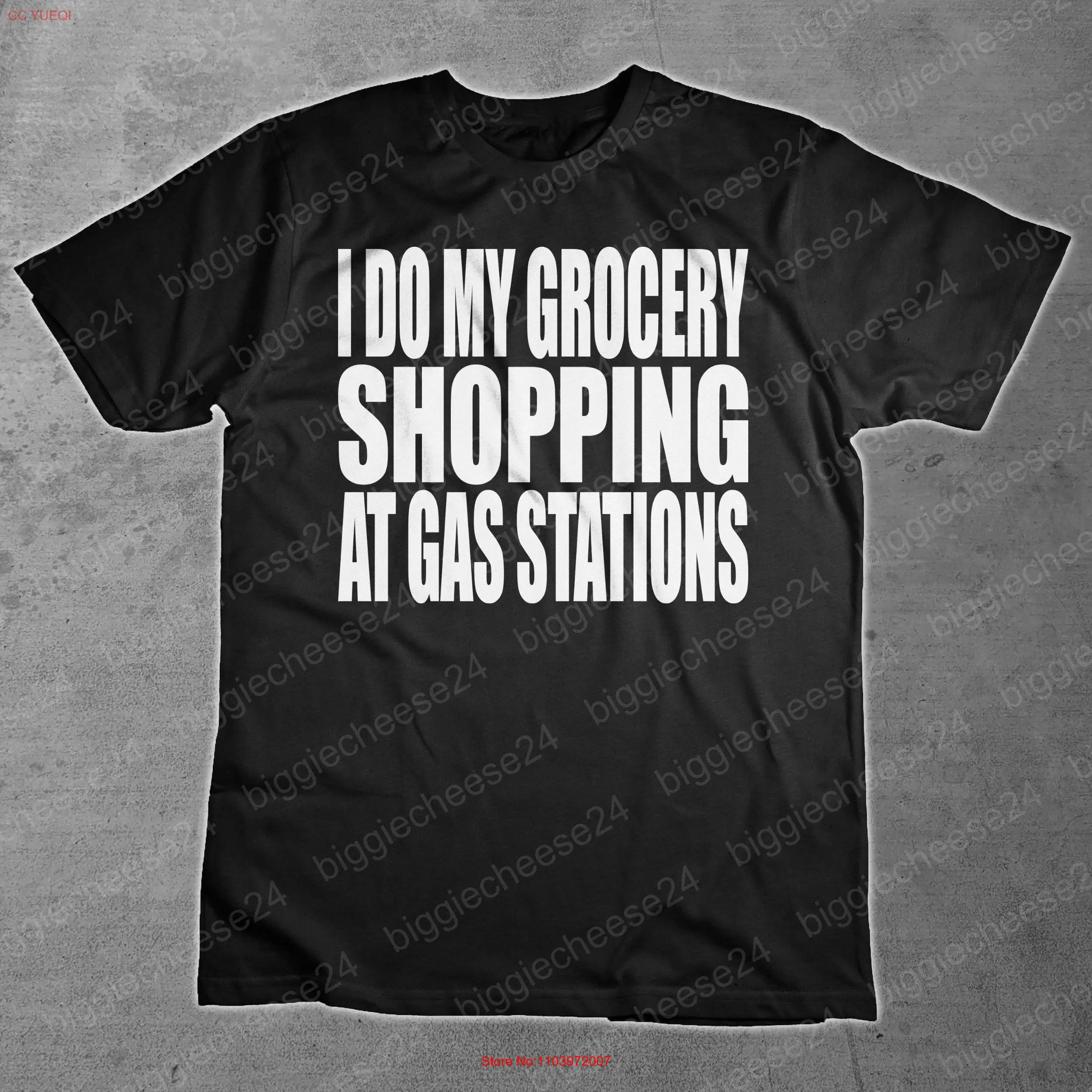 Эпик продуктовый шоппинг Футболка мем relatable я магазин на газовых станциях слепая