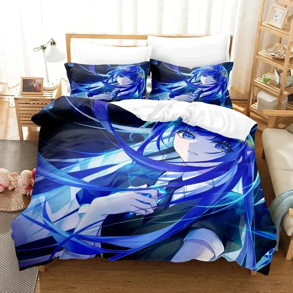 Комплект постельного белья с 3D принтом аниме Houseki no Kuni для мальчиков и девочек