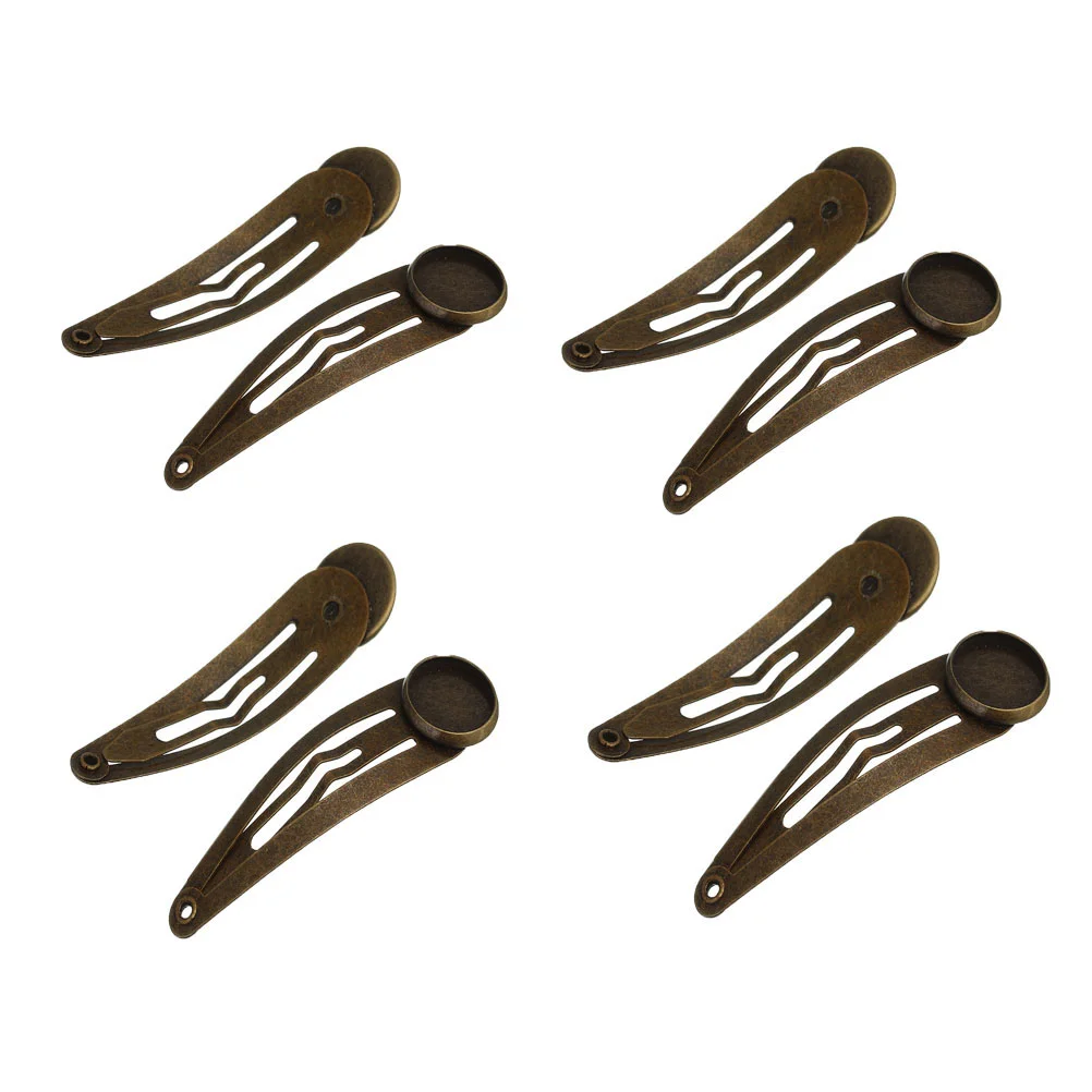 10 шт. пустая заколка для волос основа ювелирных изделий аксессуары заколки