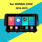 Для HONDA CIVIC 2016-2019 9 дюймов 2 Din Android 4G Carplay автомобильное радио стерео WIFI GPS навигация мультимедийный плеер головное устройство