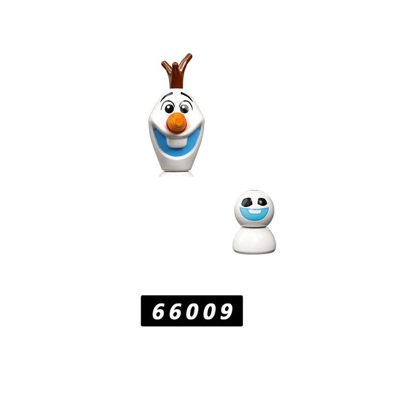 Конструктор Лега из серии Disney Холодное сердце Олаф Эльза мини-Анна фигурки