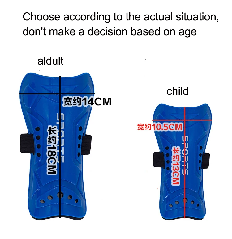 Male Perforated Belt Pads Children Light Hard Guard Board Flashboard Guard Sports Gear Football Shin Boys Girls Men Women Guards
