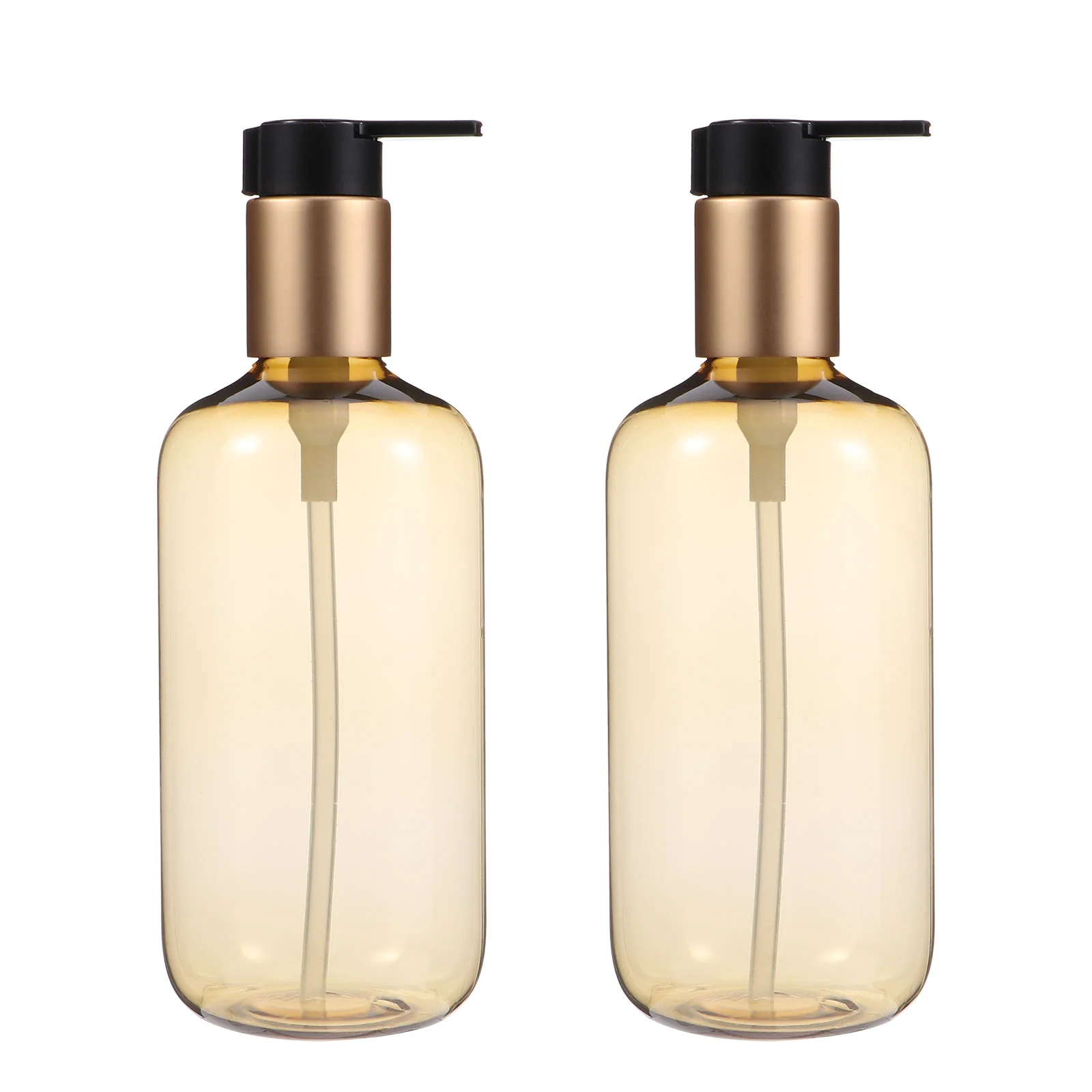 

Pump Bottle Bottlesdispenser Refillablelotion Travel Soap Containers Empty Shampoo Wash Body Kitchen Emulsion Clear