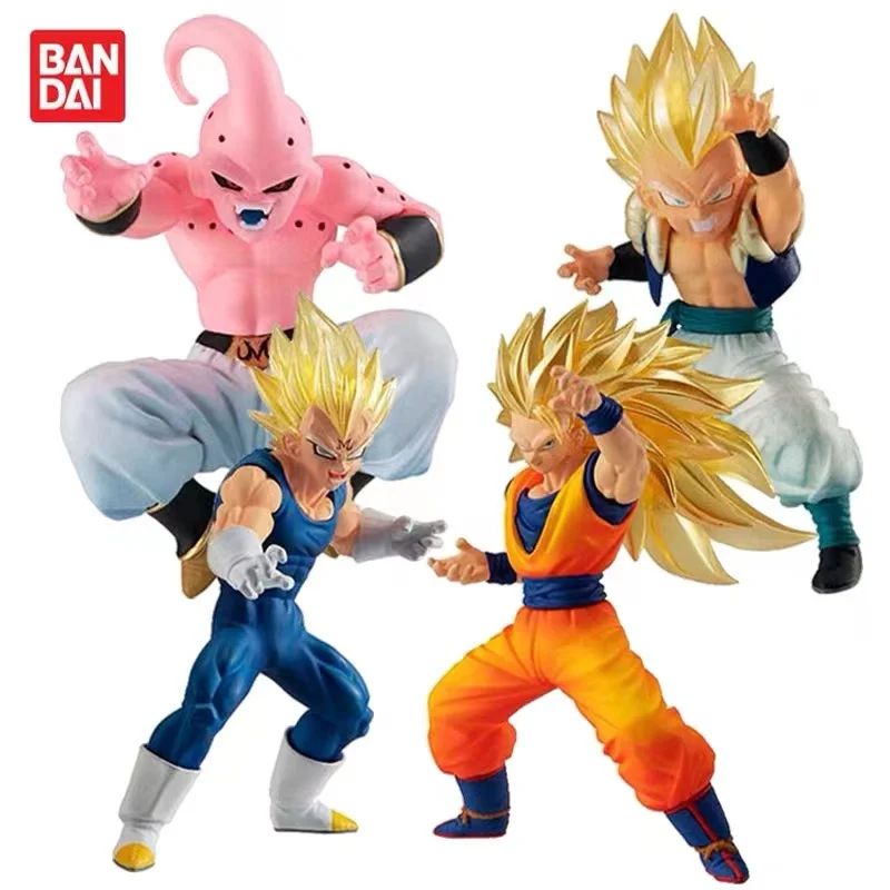 

In Stock Bandai Dragon Ball Z Hg 10 Majin Buu Saga Goku Vegetto Gashapon Action Anime Figure Collection Model Kids Toys Navidad